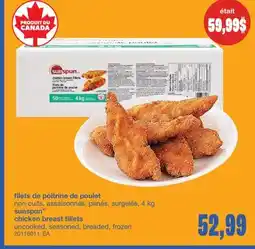 Wholesale Club FILETS DE POITRINE DE POULET, 4 kg offer