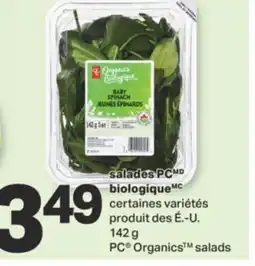 L'Intermarché SALADES BIOLOGIQUE 142 G offer