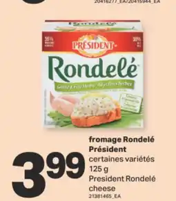 L'Intermarché FROMAGE RONDELÉ, 125 g offer