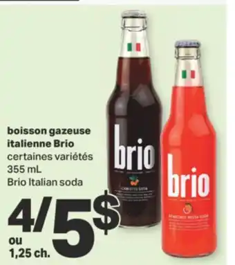 L'Intermarché BOISSON GAZEUSE ITALIENNE, 355 mL offer