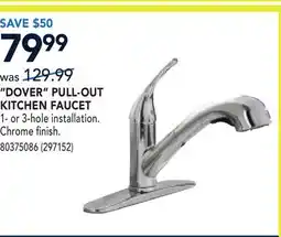 RONA DOVER PULL-OUT KITCHEN FAUCET offer