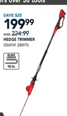 RONA HEDGE TRIMMER offer