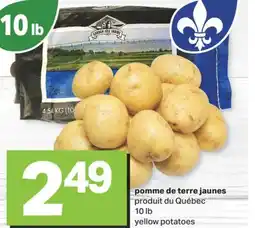 L'Intermarché POMME DE TERRE JAUNES, 10 lb offer