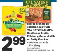 L'Intermarché BARRES GRANOLA OU COLLATION AUX FRUITS, 120 - 230 G offer