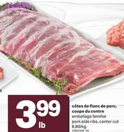 L'Intermarché CÔTES DE FLANC DE PORC, COUPE DU CENTRE offer