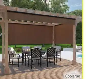 RONA COOLAROO outdoor roller shades offer