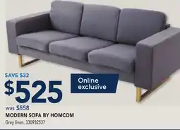 RONA MODERN SOFA BY HOMCOM offer