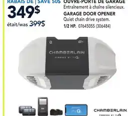 RONA GARAGE DOOR OPENER 1/2 HP offer