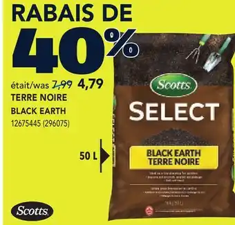 RONA TERRE NOIRE BLACK EARTH offer