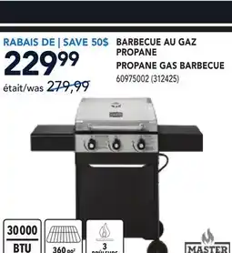 RONA MASTER FORGE PROPANE GAS BARBECUE offer