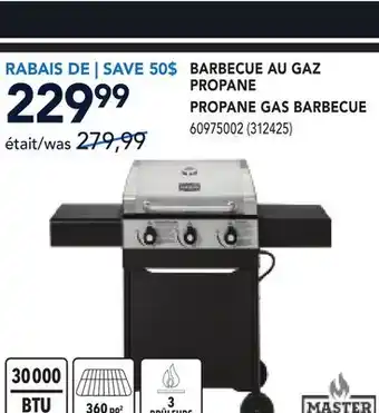 RONA MASTER FORGE PROPANE GAS BARBECUE offer