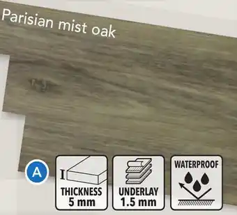 RONA Parisian mist oak Vinyl flooring offer