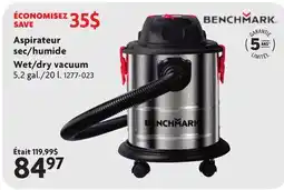 Home Hardware Benchmark Wet/Dry Vacuum offer