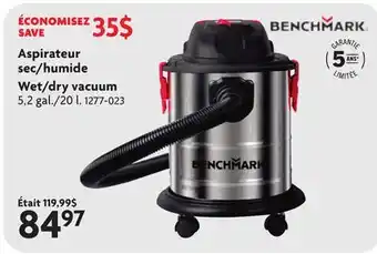Home Hardware Benchmark Wet/Dry Vacuum offer