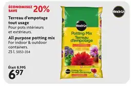 Home Hardware All Purpose Potting Soil Mix offer