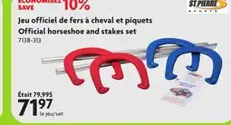 Home Hardware ST PIERRE Official horseshoe and stakes set offer