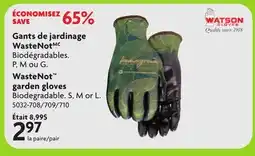 Home Hardware Watson Waste Not MC garden gloves offer