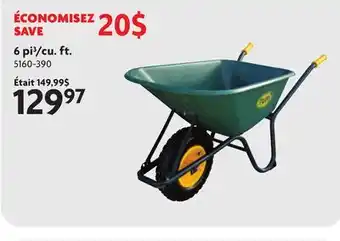 Home Hardware TUFX Heavy Duty Wheelbarrow offer