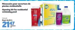 Home Hardware Opening kit for Residential Swimming Pool offer