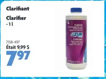 Home Hardware Azur pool Clarifier offer