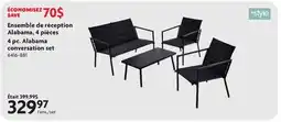 Home Hardware INSTYLE OUTDOOR 4 pc. Alabama conversation set offer