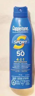 Walmart Coppertone Sport SPF 30 Sunscreen SPF 50 Sport offer