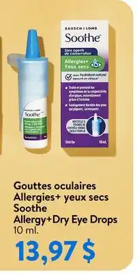 Walmart Allergies+Dry Eye Drops offer