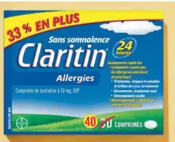 Walmart Claritin 40s or Allergy + Sinus 15s offer