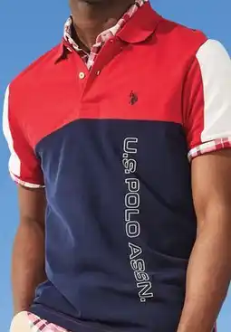 Walmart Men's U.S. Polo Assn. Woven or Polo Shirt offer