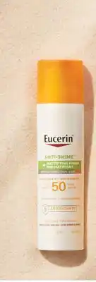 Walmart Eucerin Anti-Shine Lotion SPF 50 Sunscreen offer