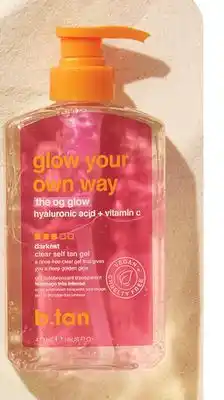 Walmart Glow Your Own Way Tan Gel offer