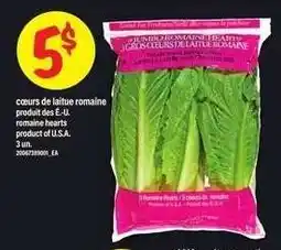 Maxi cœurs de laitue romaine offer