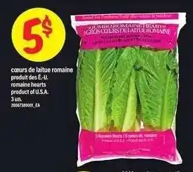 Maxi cœurs de laitue romaine offer
