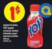 Maxi YOP Yoplait offer