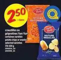 Maxi Yum Yum Chips offer