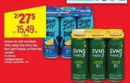 Maxi SVNS, Beach Day Every Day, Bud Light Chelada, Palm Bay offer