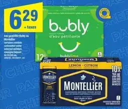 Maxi Bubly ou Montellier offer