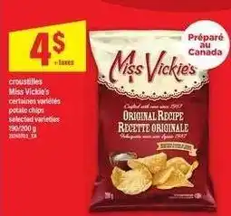Maxi MISS VICKIE’S POTATO CHIPS offer