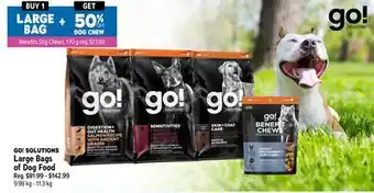 Ren’s Pets Depot GO! SOLUTIONS Large Bags of Dog Food offer