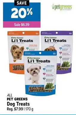 Ren’s Pets Depot PET GREENS Dog Treats offer