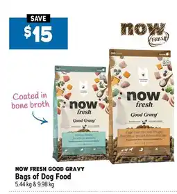 Ren’s Pets Depot NOW FRESH GOOD GRAVY Bags of Dog Food offer