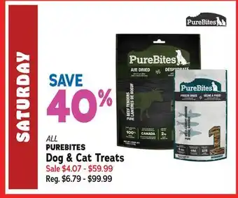 Ren’s Pets Depot ALL PUREBITES Dog & Cat Treats offer