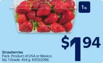 Walmart Strawberries offer