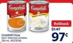 Walmart Campbell's soup offer