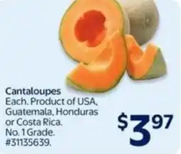 Walmart Cantaloupes offer
