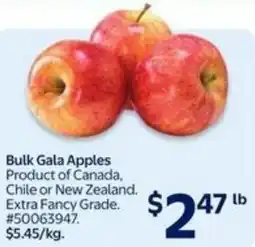 Walmart Bulk gala apples offer