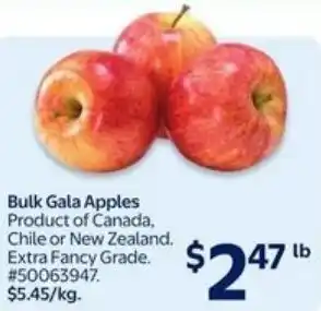 Walmart Bulk gala apples offer