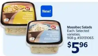 Walmart Massibec salads offer