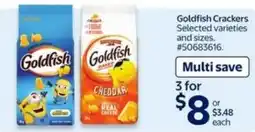 Walmart Goldfish crackers offer
