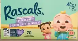 Walmart Rascals Premium Cocomelon Training pants offer
